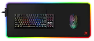 Defender - Covoraş de joacă Black XXL Light