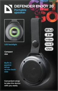 Defender - Sistem audio portabil Enjoy 20