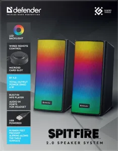 Defender - Sistemul audio 2.0 Spitfire