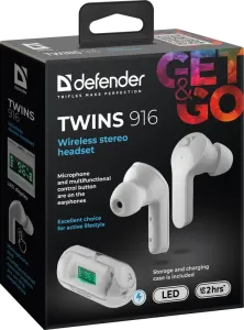 Defender - Garnitură fără fir Twins 916