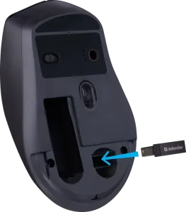 Defender - Mouse optic fără fir Effect X  MS-095