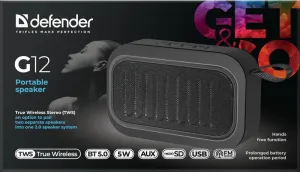 Defender - Sistem audio portabil G12