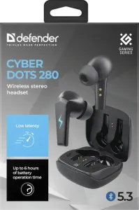 Defender - Garnitură fără fir CyberDots 280