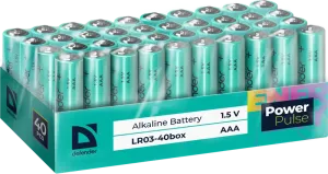Defender - Baterie alcalină LR03-40box