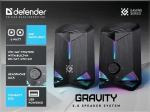 Defender - Sistemul audio 2.0 Gravity