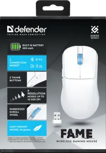 Defender - Mouse pentru jocuri fără fir Fame GM-516