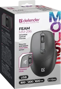 Defender - Mouse optic fără fir Feam MM-296
