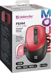 Defender - Mouse optic fără fir Feam MM-296