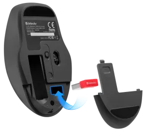 Defender - Mouse optic fără fir Feam MM-296