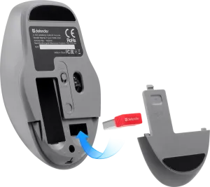 Defender - Mouse optic fără fir Feam MM-296