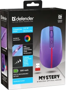 Defender - Mouse optic fără fir Mystery MM-301