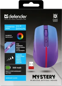 Defender - Mouse optic fără fir Mystery MM-301