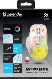 Defender - Mouse pentru jocuri fără fir Astro Elite GM-056