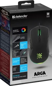 Defender - Mouse pentru jocuri cu fir Arga GM-049