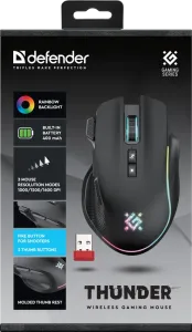 Defender - Mouse pentru jocuri fără fir Thunder GM-213