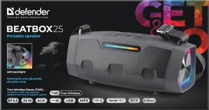 Defender - Sistem audio portabil Beatbox 25