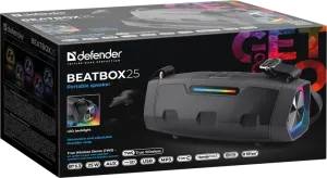 Defender - Sistem audio portabil Beatbox 25