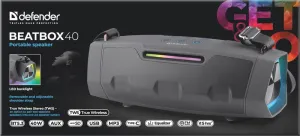 Defender - Sistem audio portabil Beatbox 40