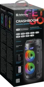 Defender - Sistem audio portabil Crashboom