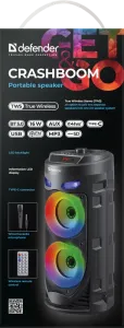 Defender - Sistem audio portabil Crashboom