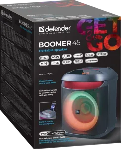 Defender - Sistem audio portabil Boomer 45