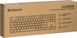 Defender - Tastatura mecanica Cleikos GK-135