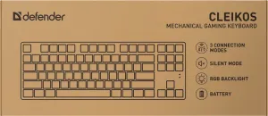 Defender - Tastatura mecanica Cleikos GK-135