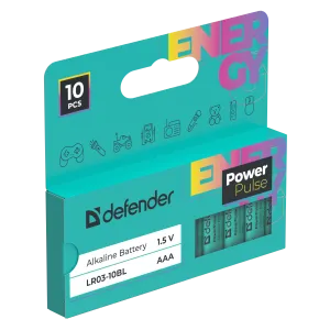 Defender - Baterie alcalină LR03-10BL