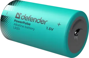 Defender - Baterie alcalină LR20-2BL