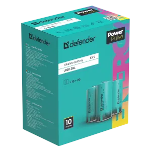 Defender - Baterie alcalină LR20-2BL