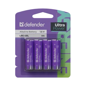 Defender - Baterie alcalină LR6-4BL