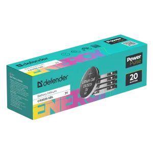 Defender - Baterii alcaline cu litiu CR2025-5BL