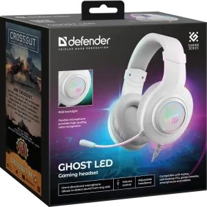 Defender - Garnitură pentru jocuri Ghost LED