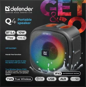 Defender - Sistem audio portabil Q4