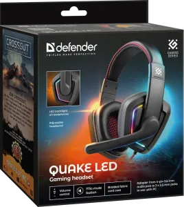 Defender - Garnitură pentru jocuri Quake LED
