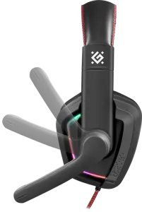 Defender - Garnitură pentru jocuri Quake LED