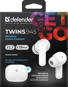 Defender - Garnitură fără fir Twins 945