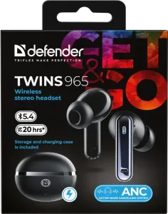 Defender - Garnitură fără fir Twins 965