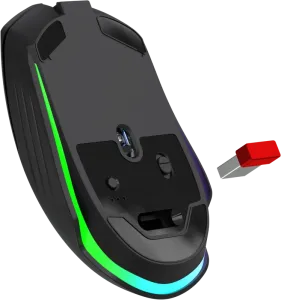 Defender - Mouse pentru jocuri fără fir Whisper GM-209