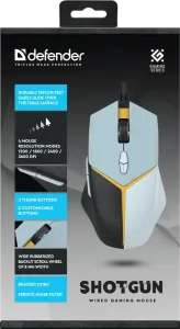 Defender - Mouse pentru jocuri cu fir Shotgun GM-176