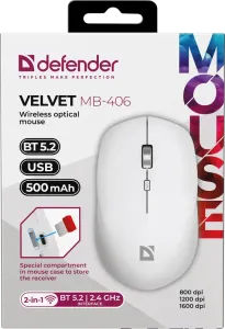 Defender - Mouse optic fără fir Velvet MB-406