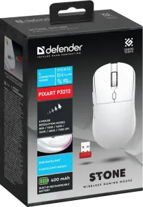 Defender - Mouse pentru jocuri fără fir Stone GM-551