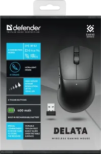 Defender - Mouse pentru jocuri fără fir Delata GM-082