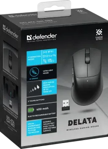 Defender - Mouse pentru jocuri fără fir Delata GM-082