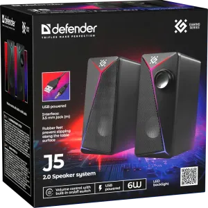 Defender - Sistemul audio 2.0 J5
