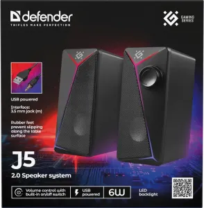 Defender - Sistemul audio 2.0 J5