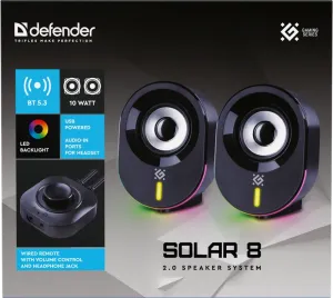 Defender - Sistemul audio 2.0 Solar 8