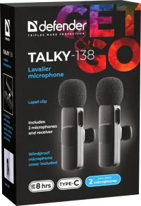 Defender - Microfoane Lavalier Talky-138