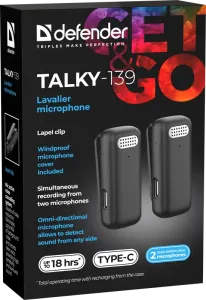 Defender - Microfoane Lavalier Talky-139