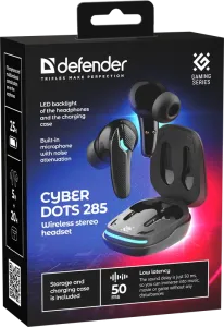 Defender - Garnitură fără fir CyberDots 285